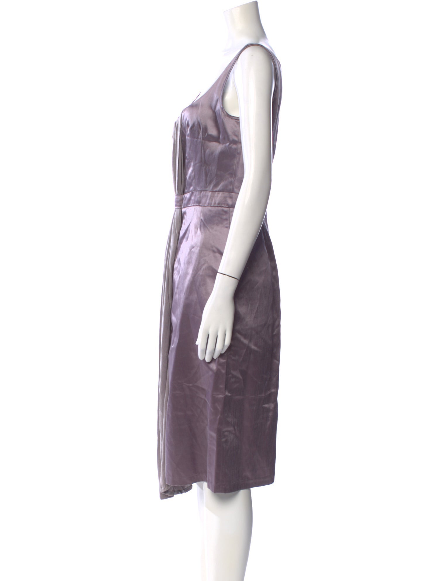 Martin Grant Scoop Neck Mini Dress