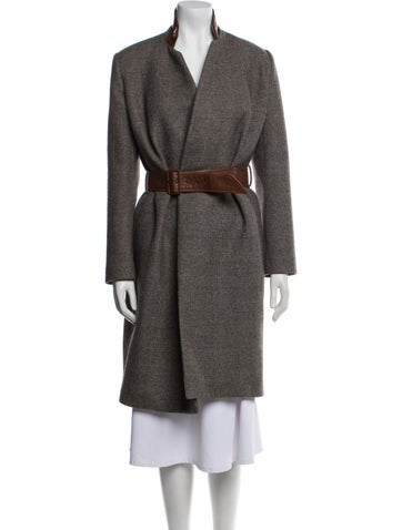 Pre-owned Martin Grant Coat In Gray
