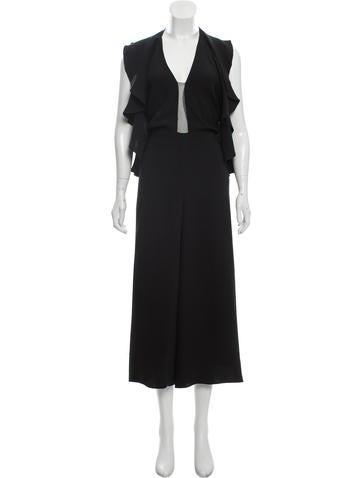 Magda Butrym Jumpsuits and Rompers Catania Silk Jumpsuit Us2, Fr34 | XS