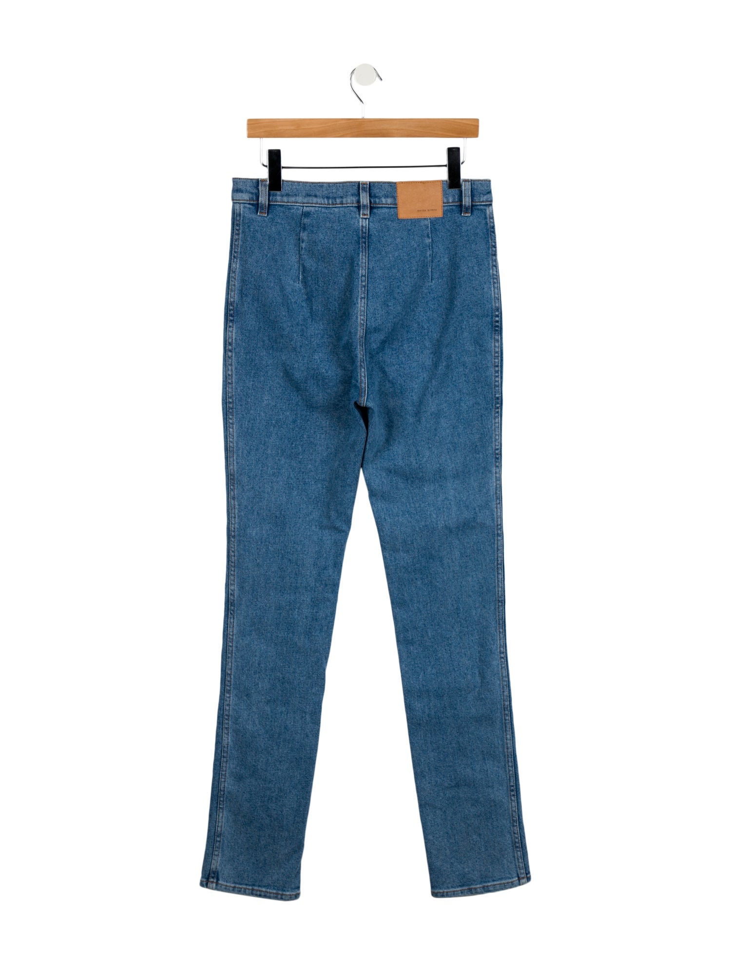Magda Butrym High-Rise Straight Leg Jeans w/ Tags
