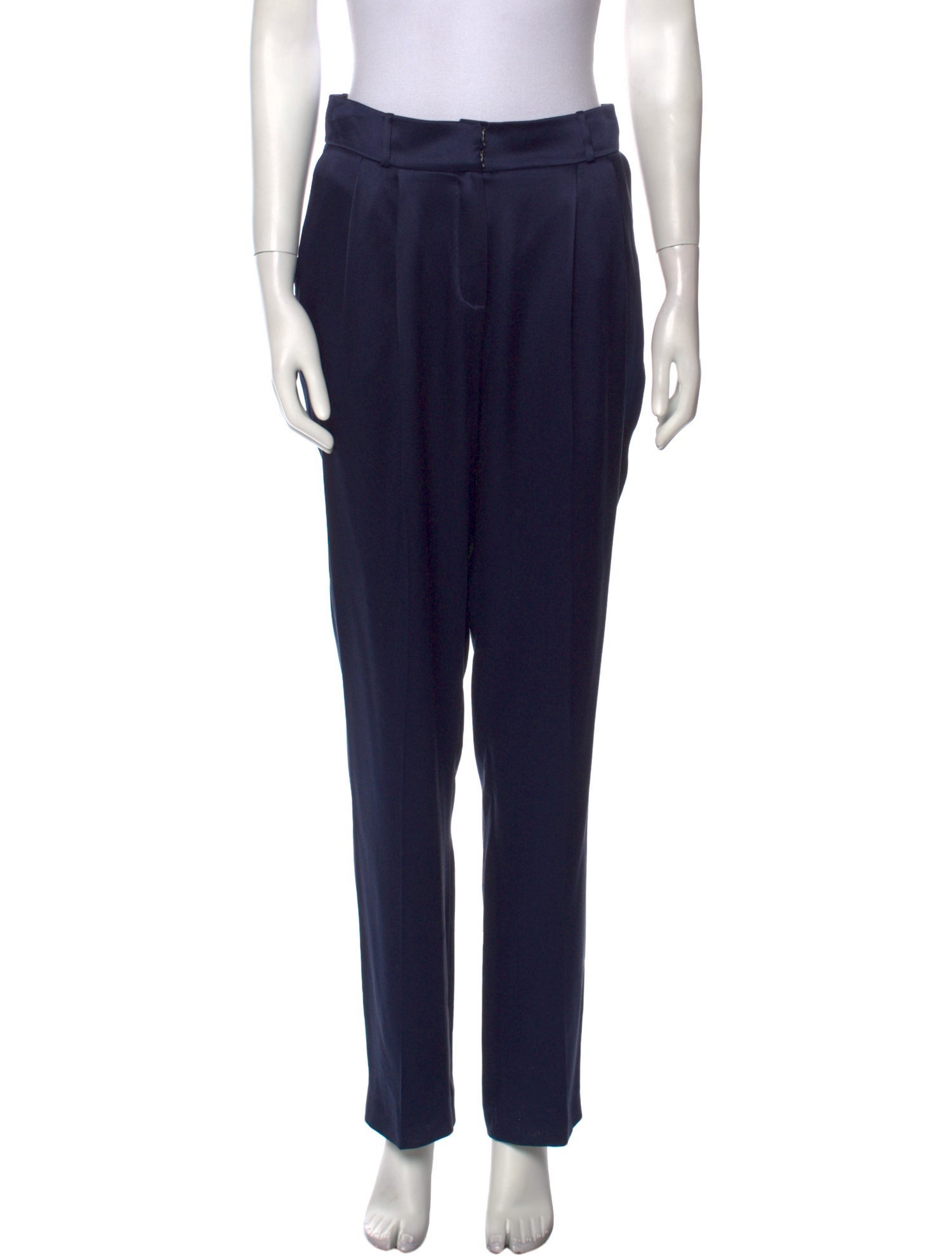Magda Butrym Silk Straight Leg Pants