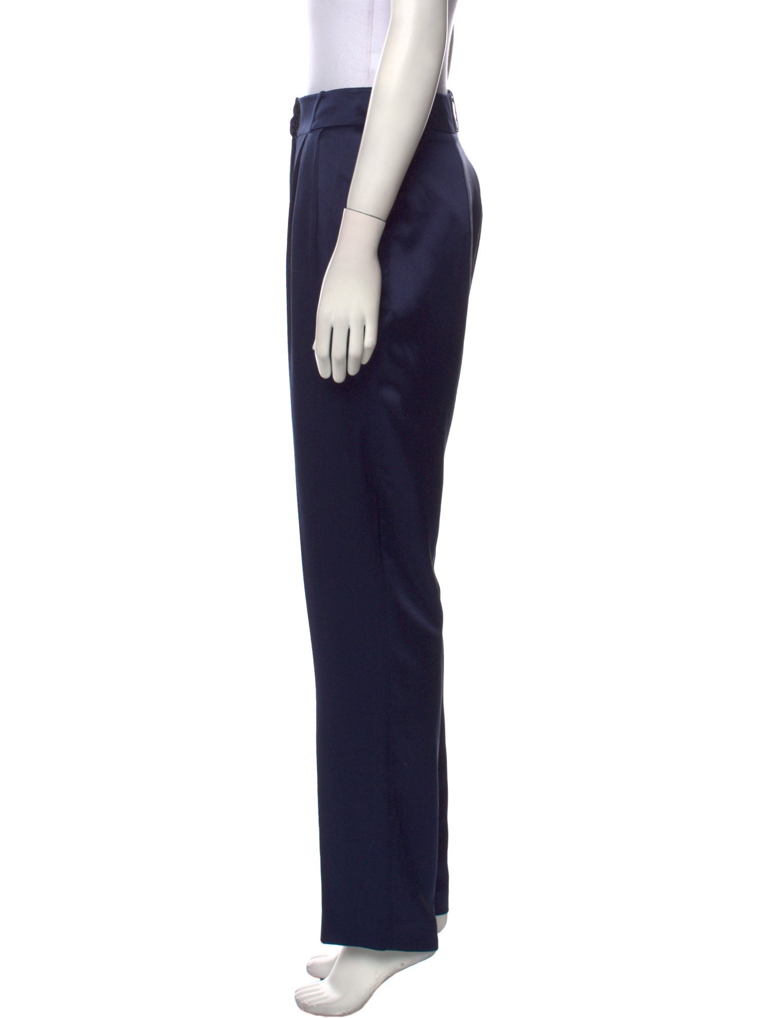 Magda Butrym Silk Straight Leg Pants