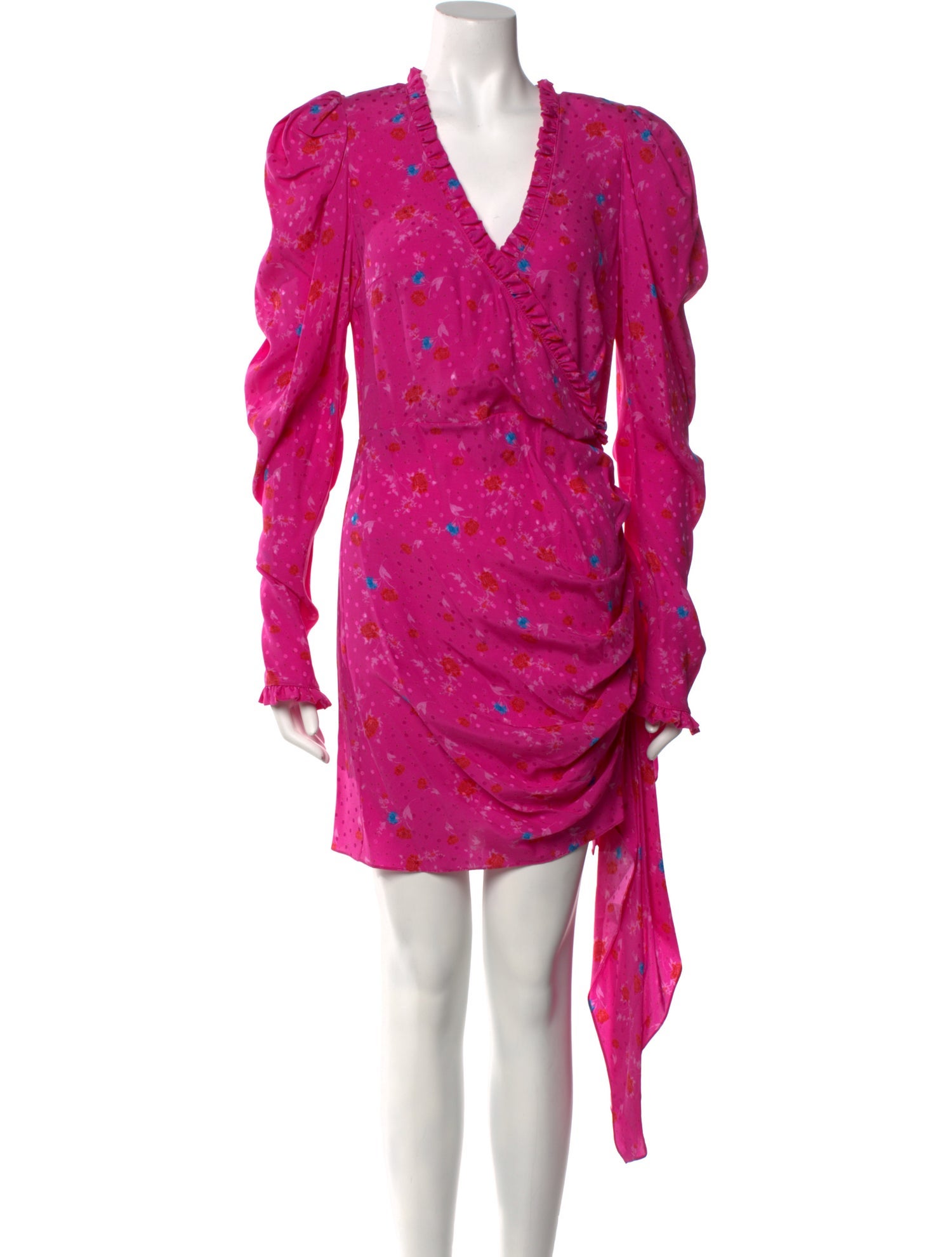 Magda Butrym Silk Mini Dress