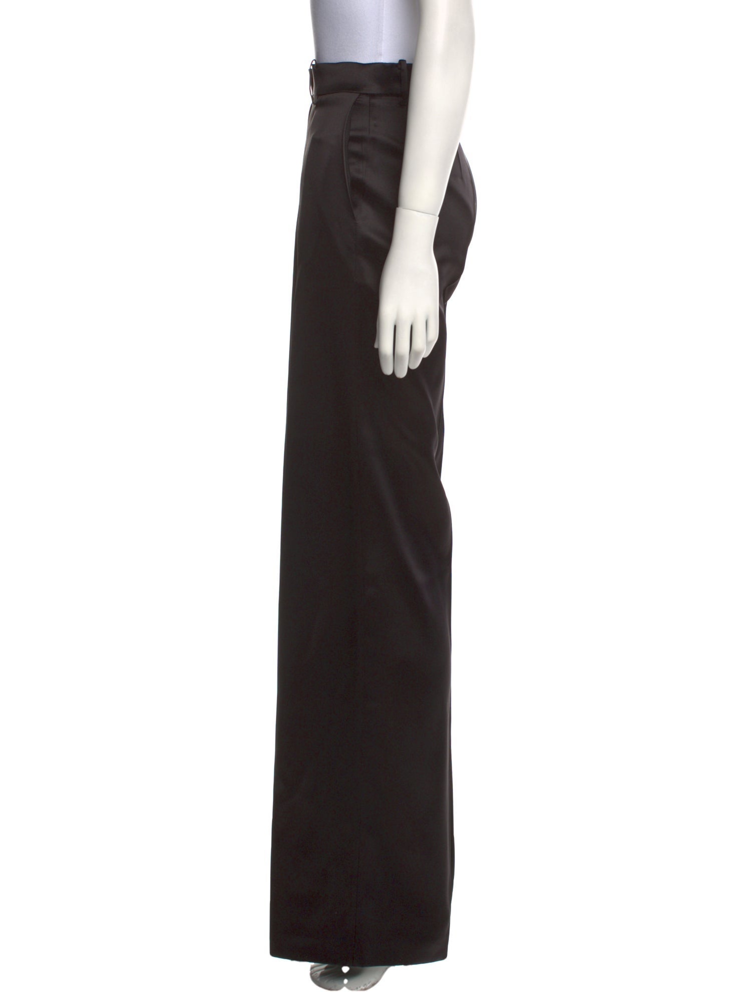 Magda Butrym Silk Wide Leg Pants