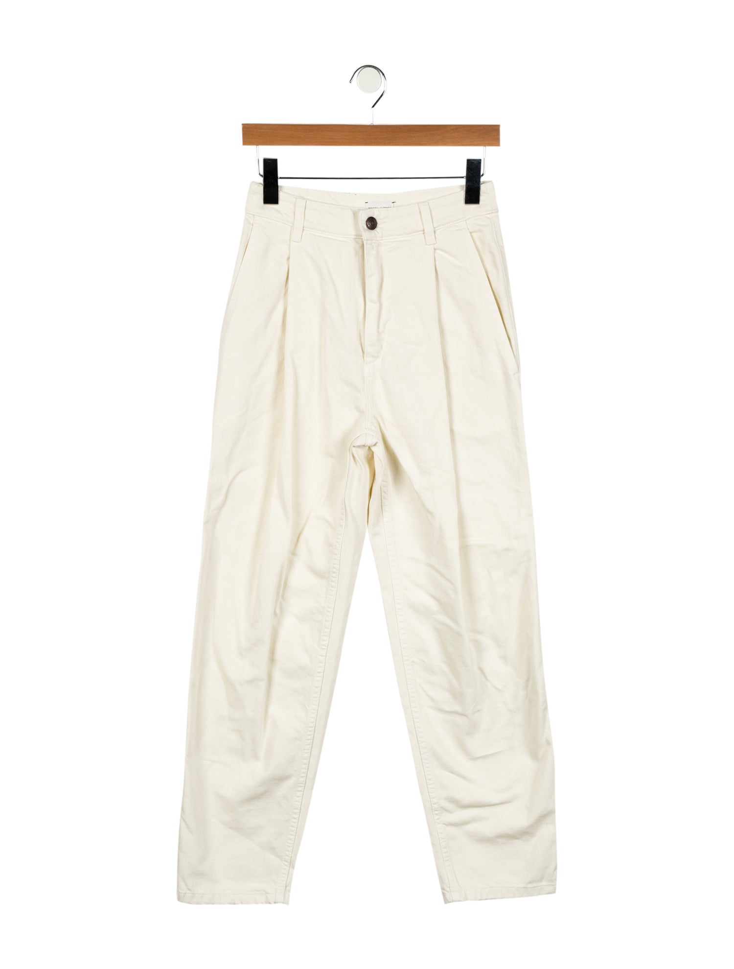 Magda Butrym High-Rise Straight Leg Jeans w/ Tags