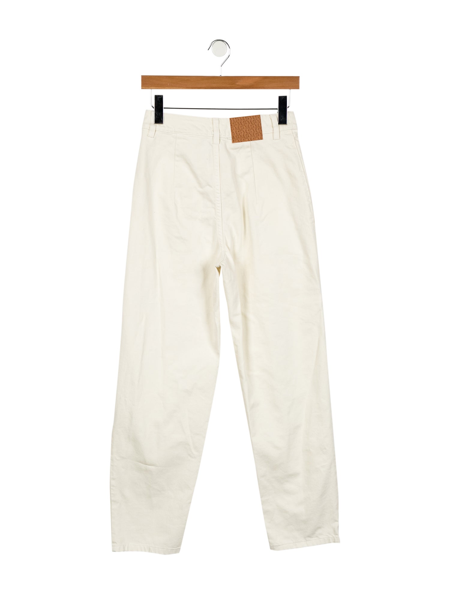 Magda Butrym High-Rise Straight Leg Jeans w/ Tags