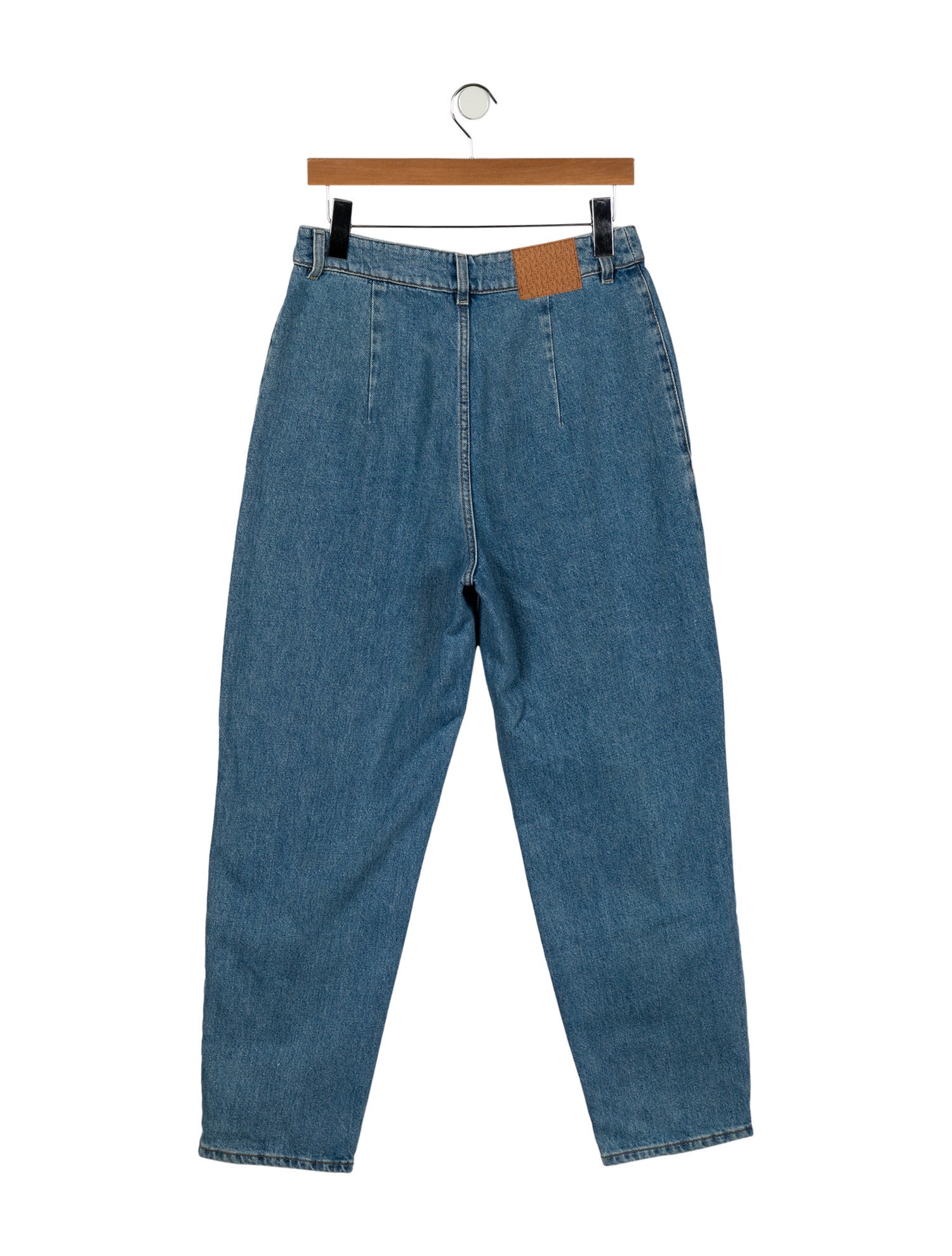 Magda Butrym High-Rise Straight Leg Jeans