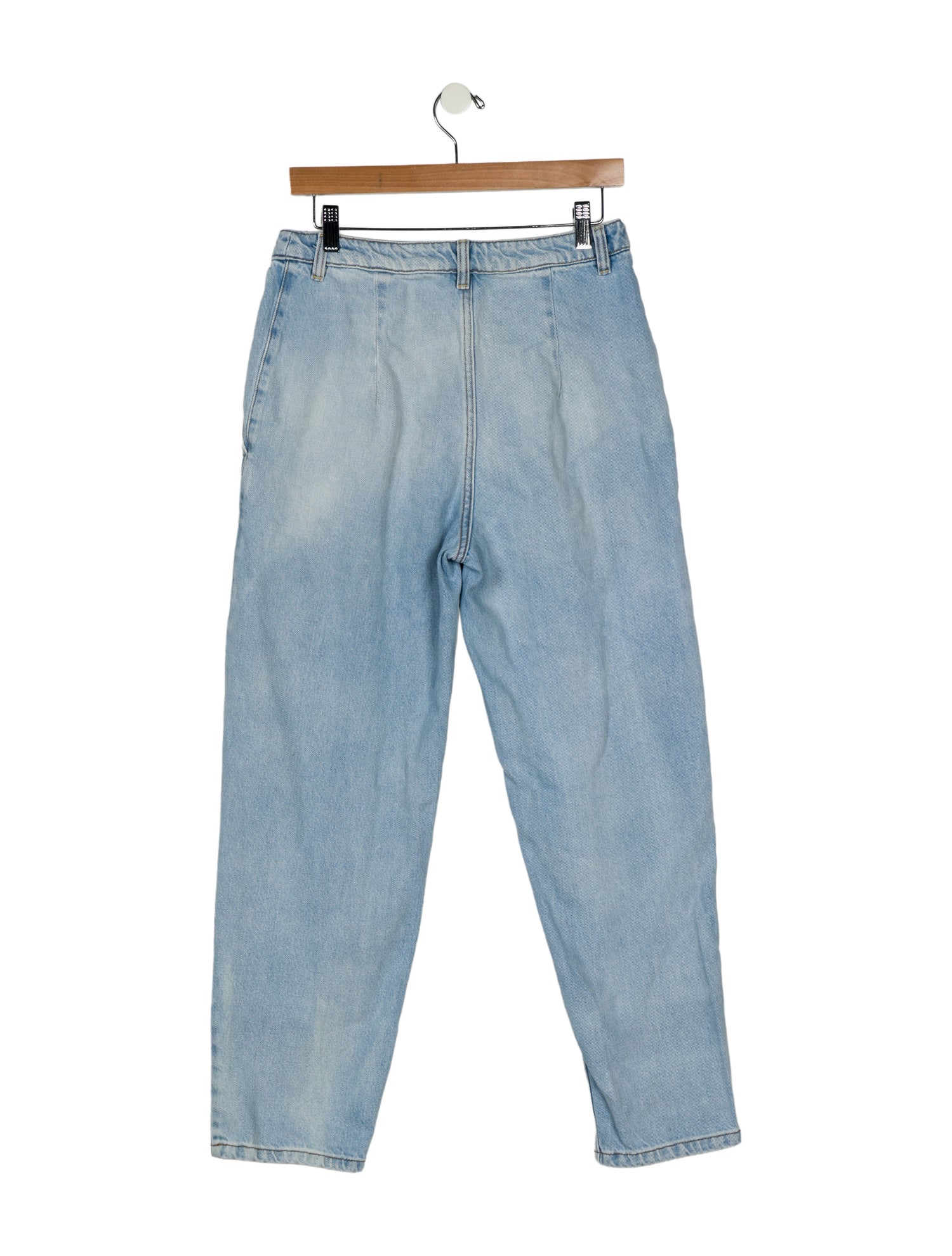 Magda Butrym High-Rise Straight Leg Jeans