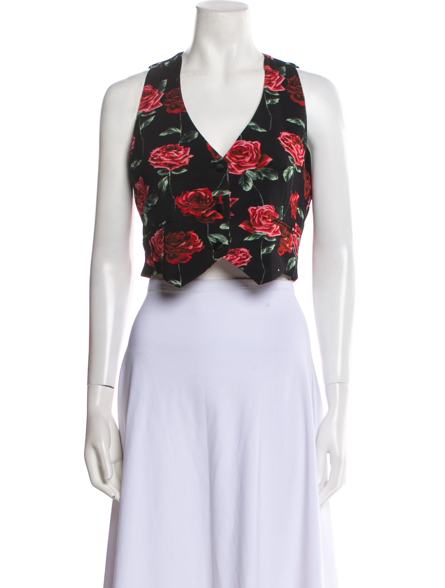 Magda Butrym Floral Print Vest