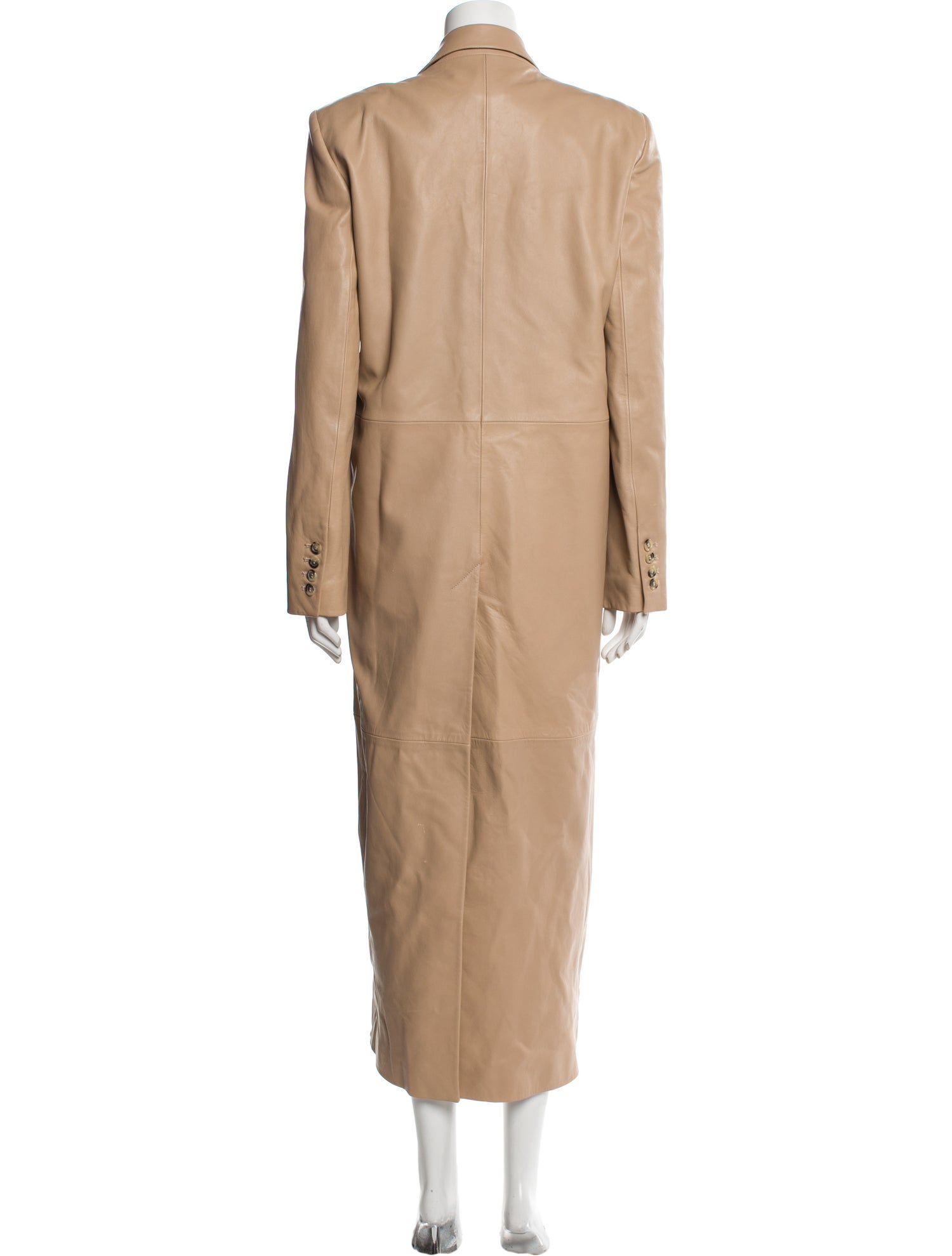 Magda Butrym Leather Coat