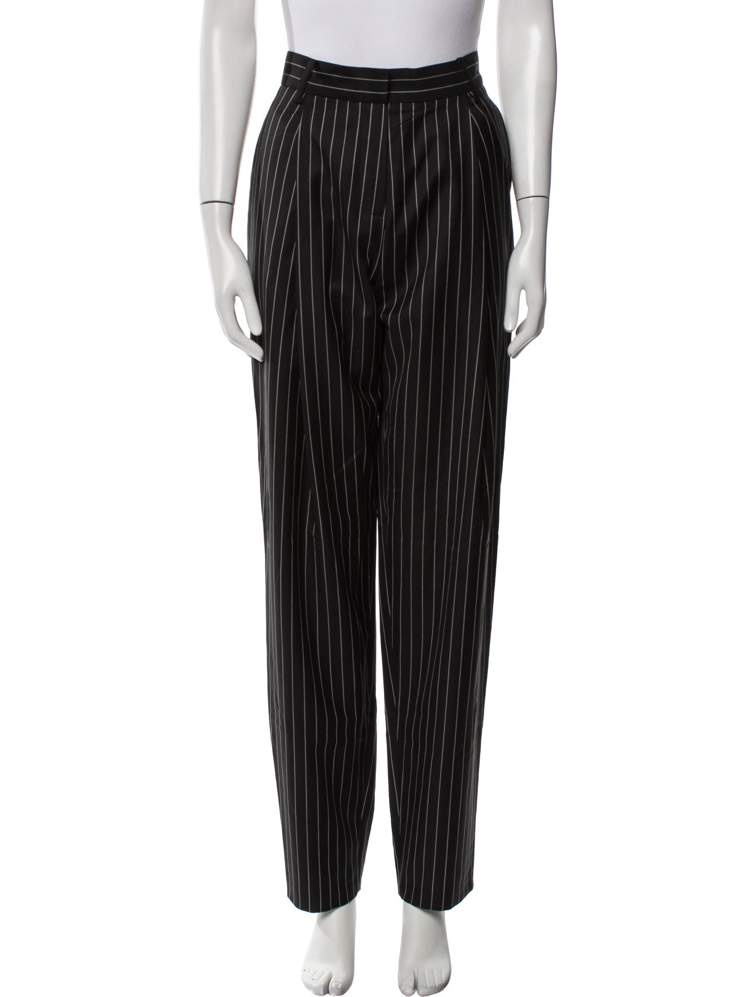 Magda Butrym Wool Straight Leg Pants