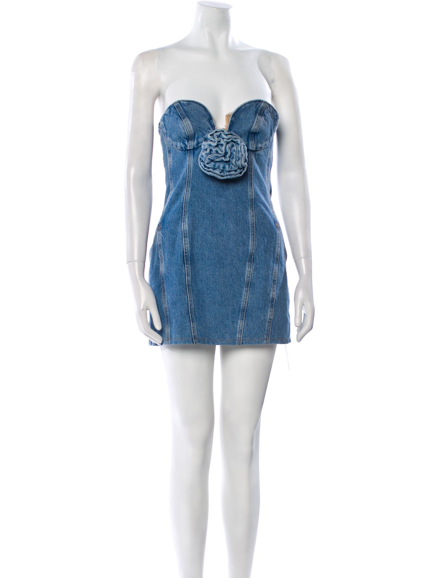 Magda Butrym Strapless Mini Dress