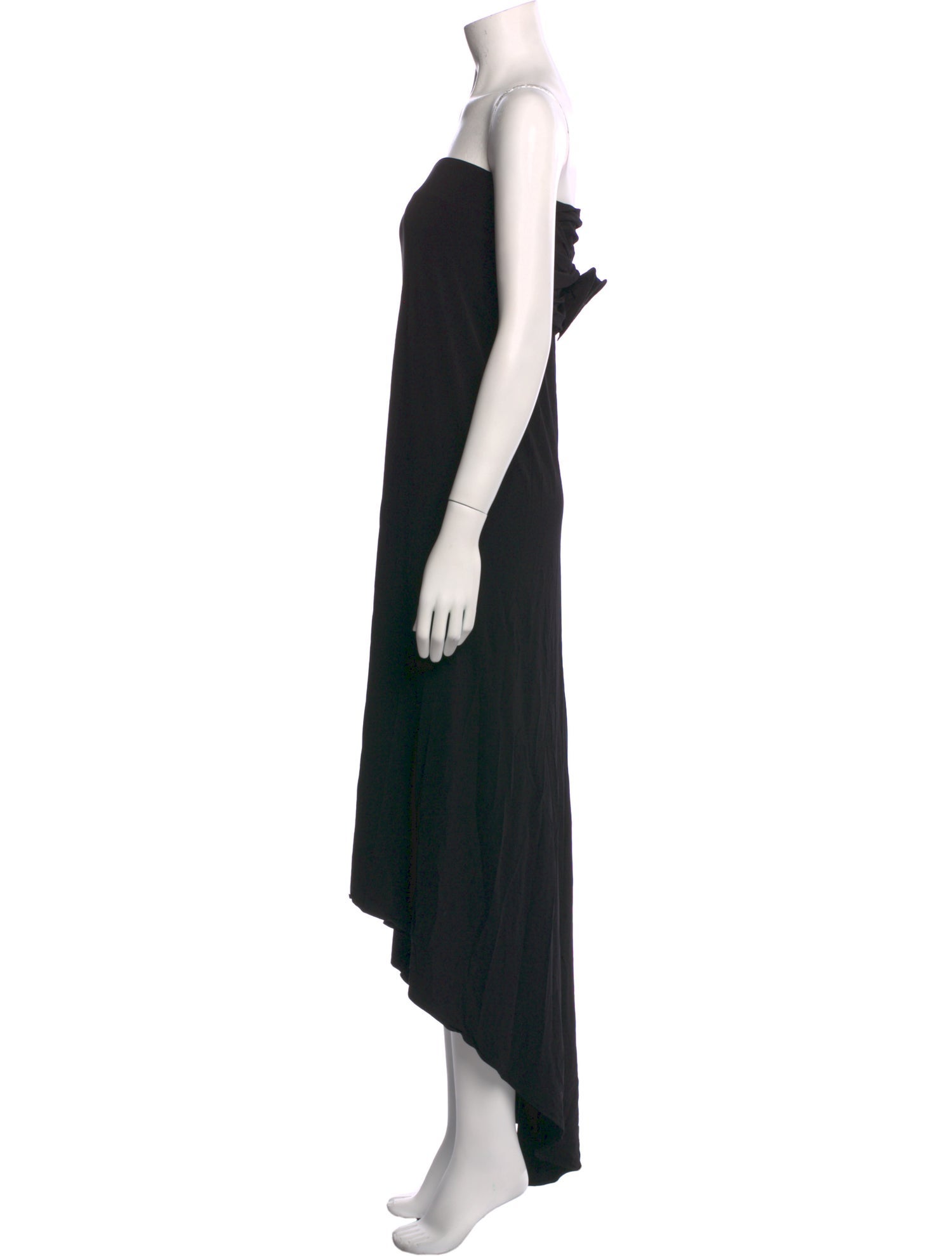 Magda Butrym Strapless Long Dress