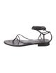 Magda Butrym Leather Gladiator Sandals