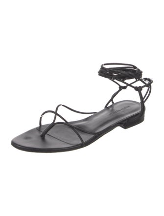 Magda Butrym Leather Gladiator Sandals