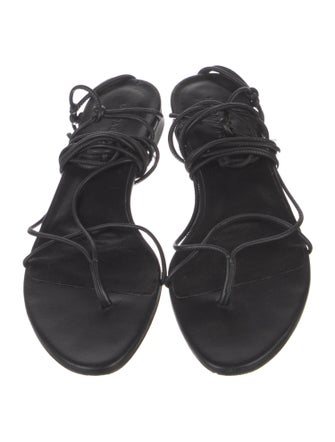 Magda Butrym Leather Gladiator Sandals