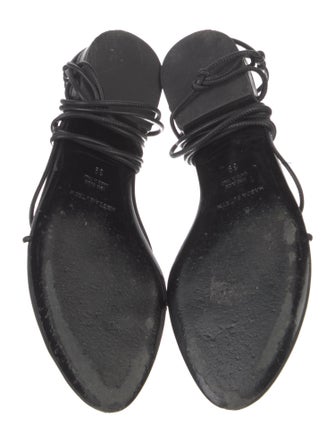 Magda Butrym Leather Gladiator Sandals