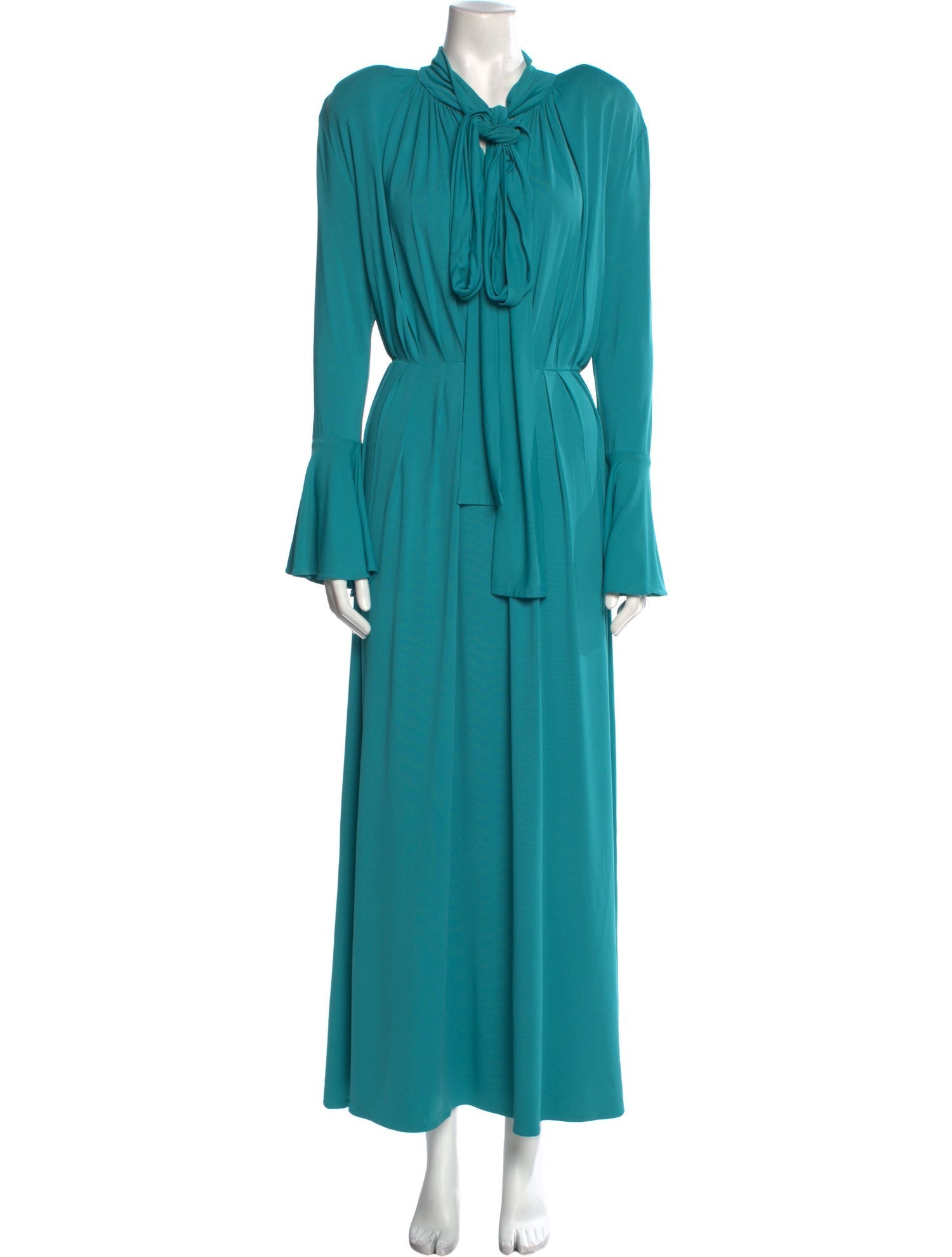 Magda Butrym Silk Long Dress