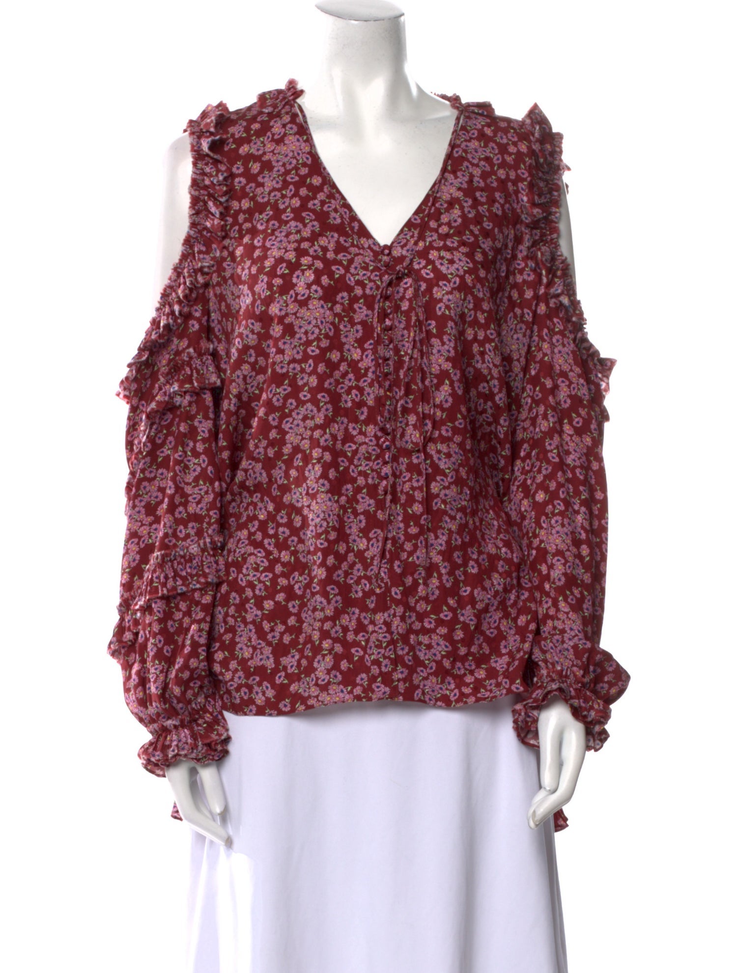 Magda Butrym 2018 Silk Blouse