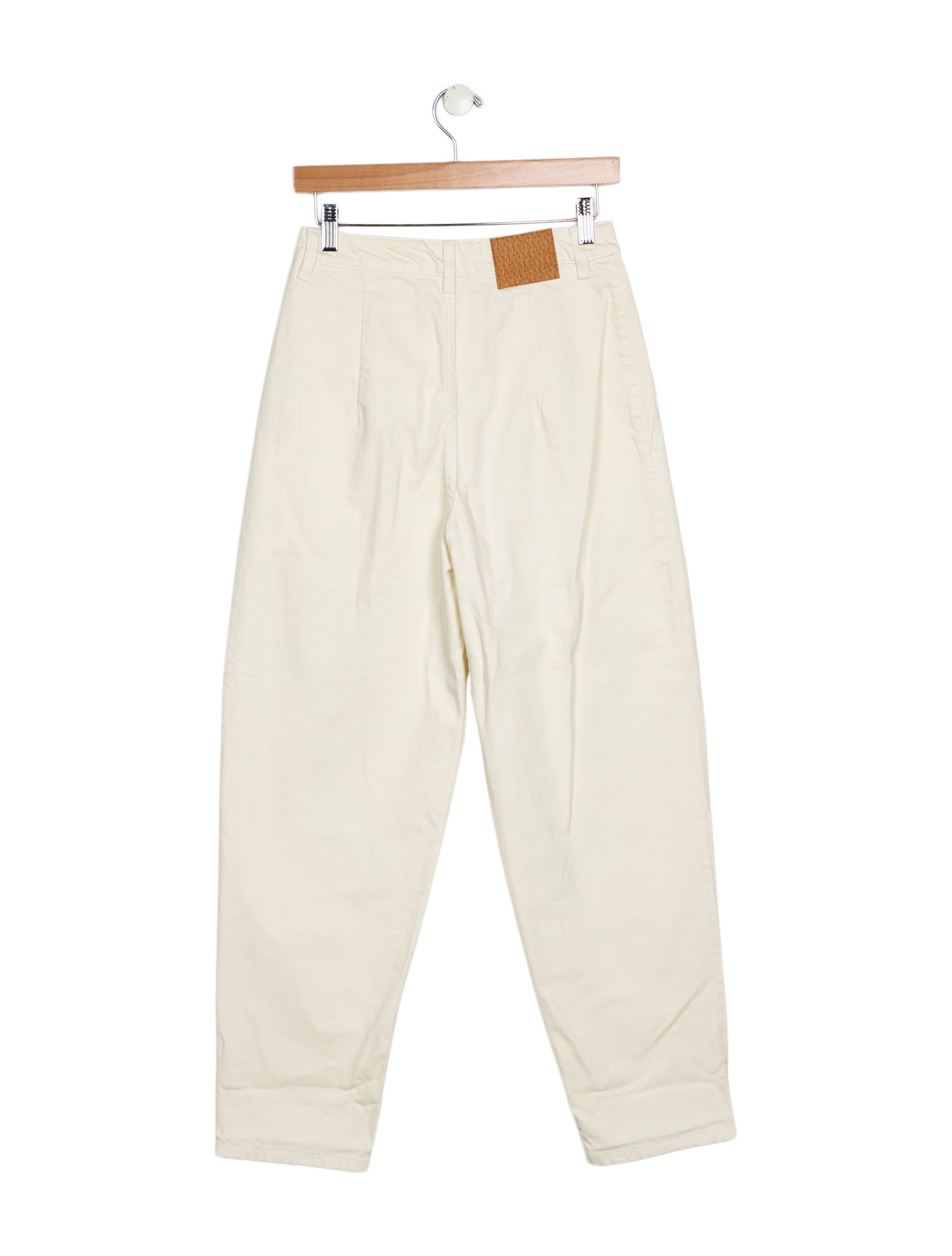 Magda Butrym High-Rise Straight Leg Jeans