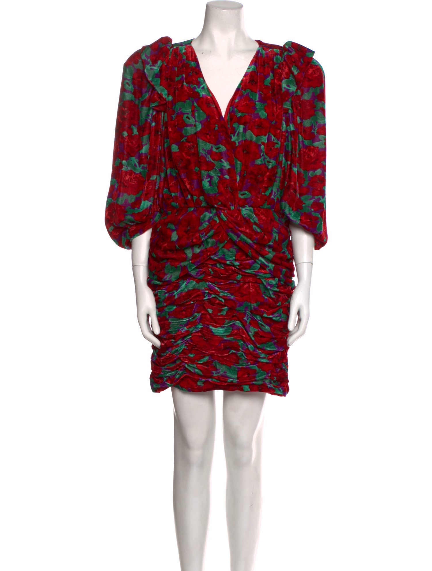 Magda Butrym Silk Mini Dress