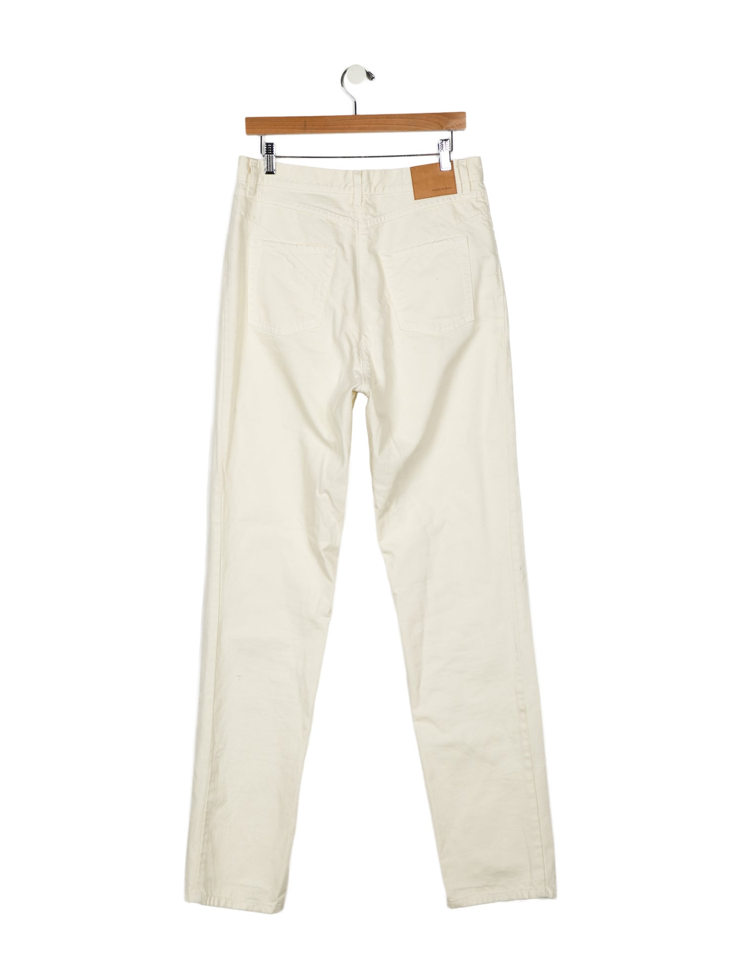 Magda Butrym High-Rise Straight Leg Jeans