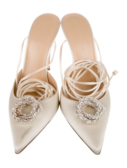 Magda Butrym Satin Mules