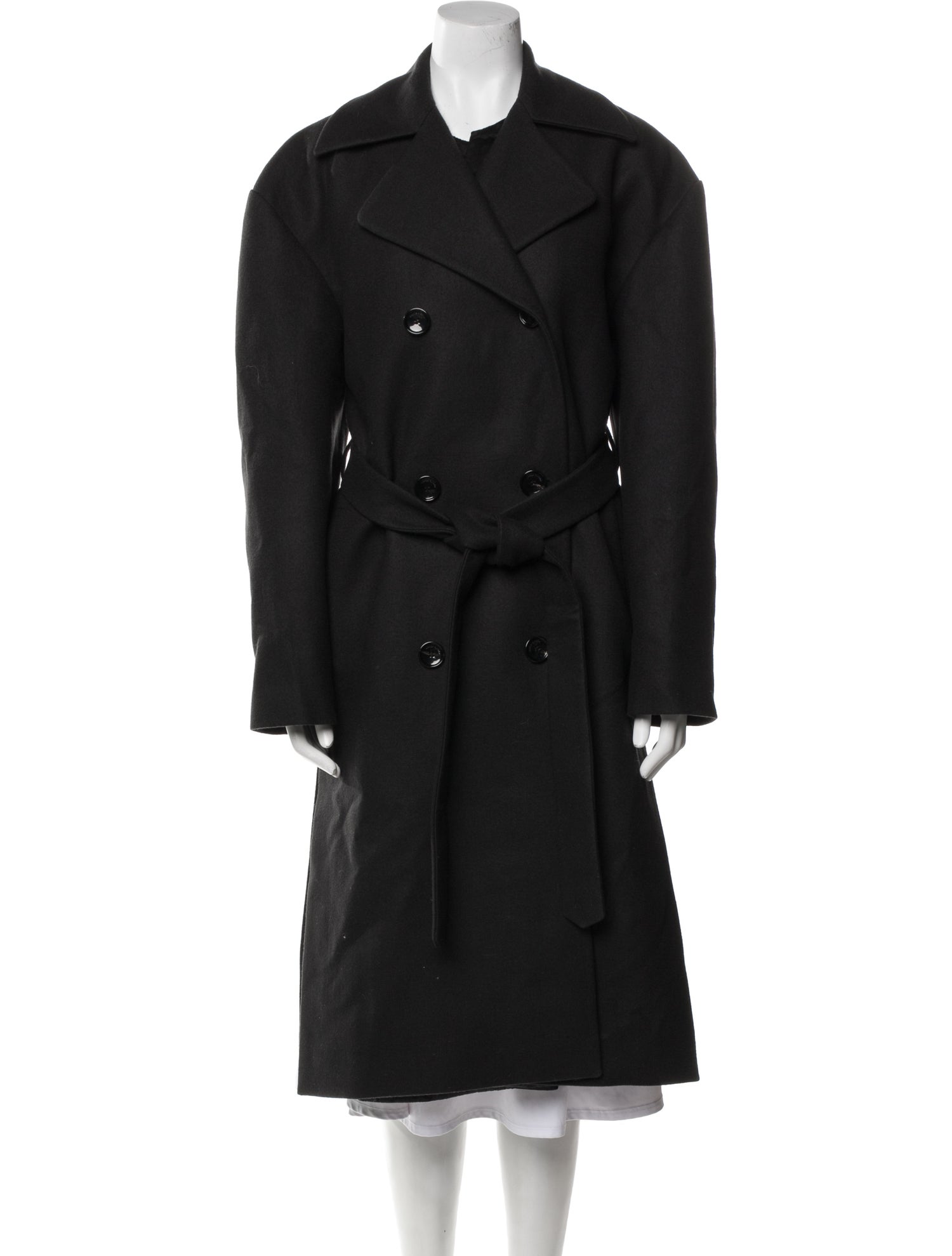 Magda Butrym Wool Trench Coat