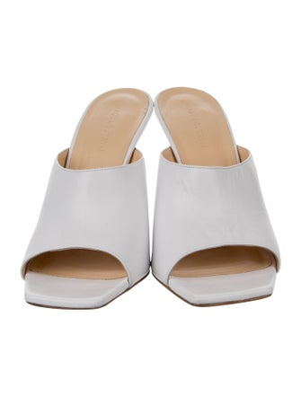 Magda Butrym Leather Slides