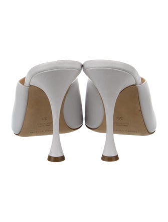 Magda Butrym Leather Slides