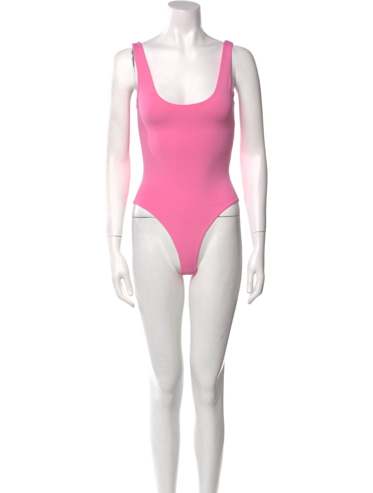 Magda Butrym Scoop Neck Sleeveless Bodysuit