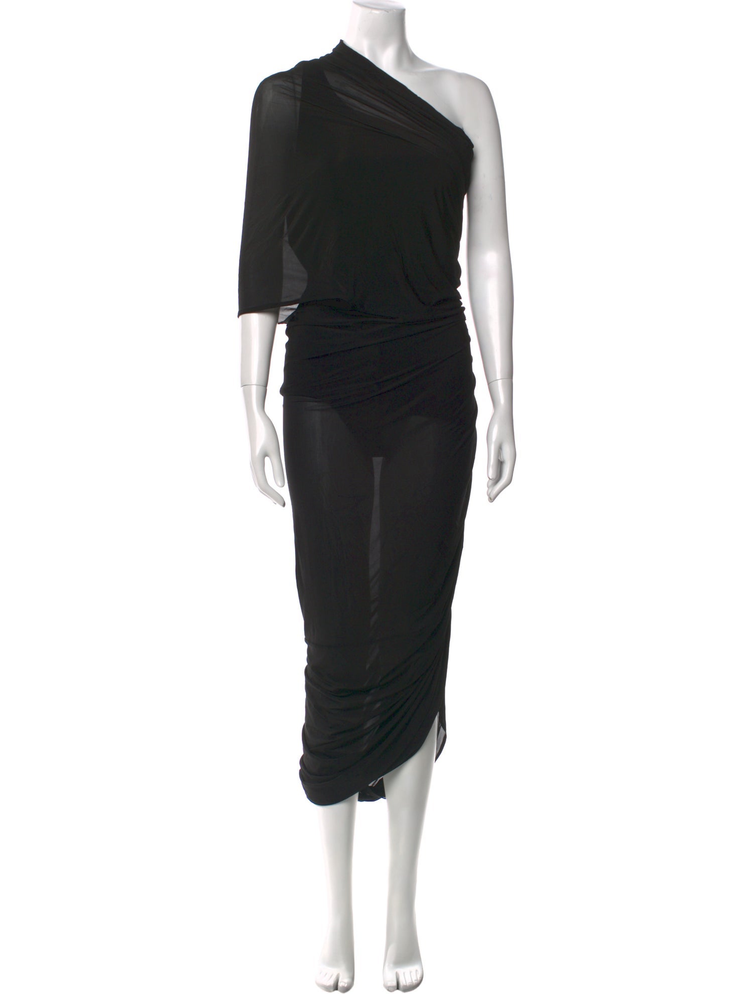 Magda Butrym One-Shoulder Long Dress