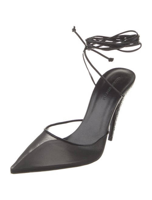 Magda Butrym Mesh Slingback Pumps