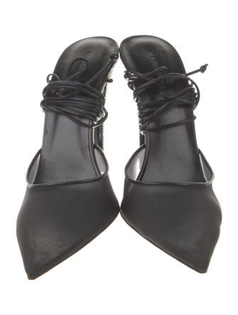 Magda Butrym Mesh Slingback Pumps