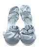 Magda Butrym Satin Bow Accents Sandals