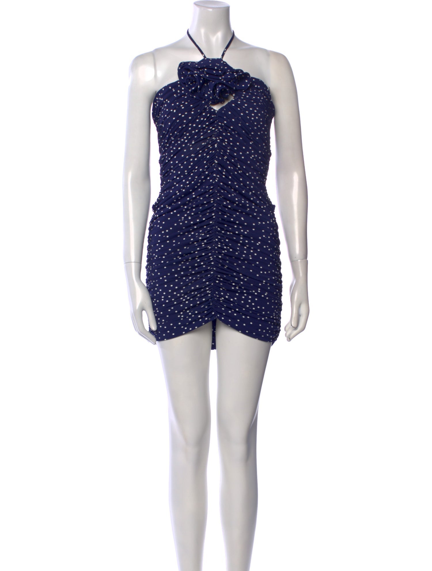 ワンピース MAGDA BUTRYM '37' dress Magda Butrym Ruched Printed Cut-out Georgette Minidress in