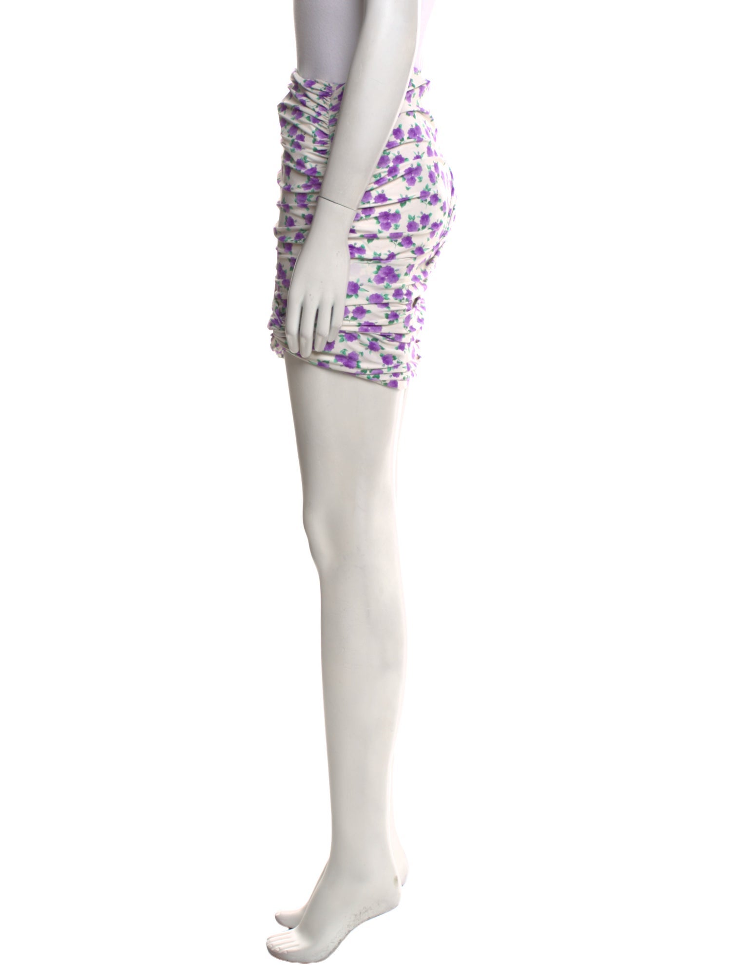 Magda Butrym Floral Print Mini Skirt