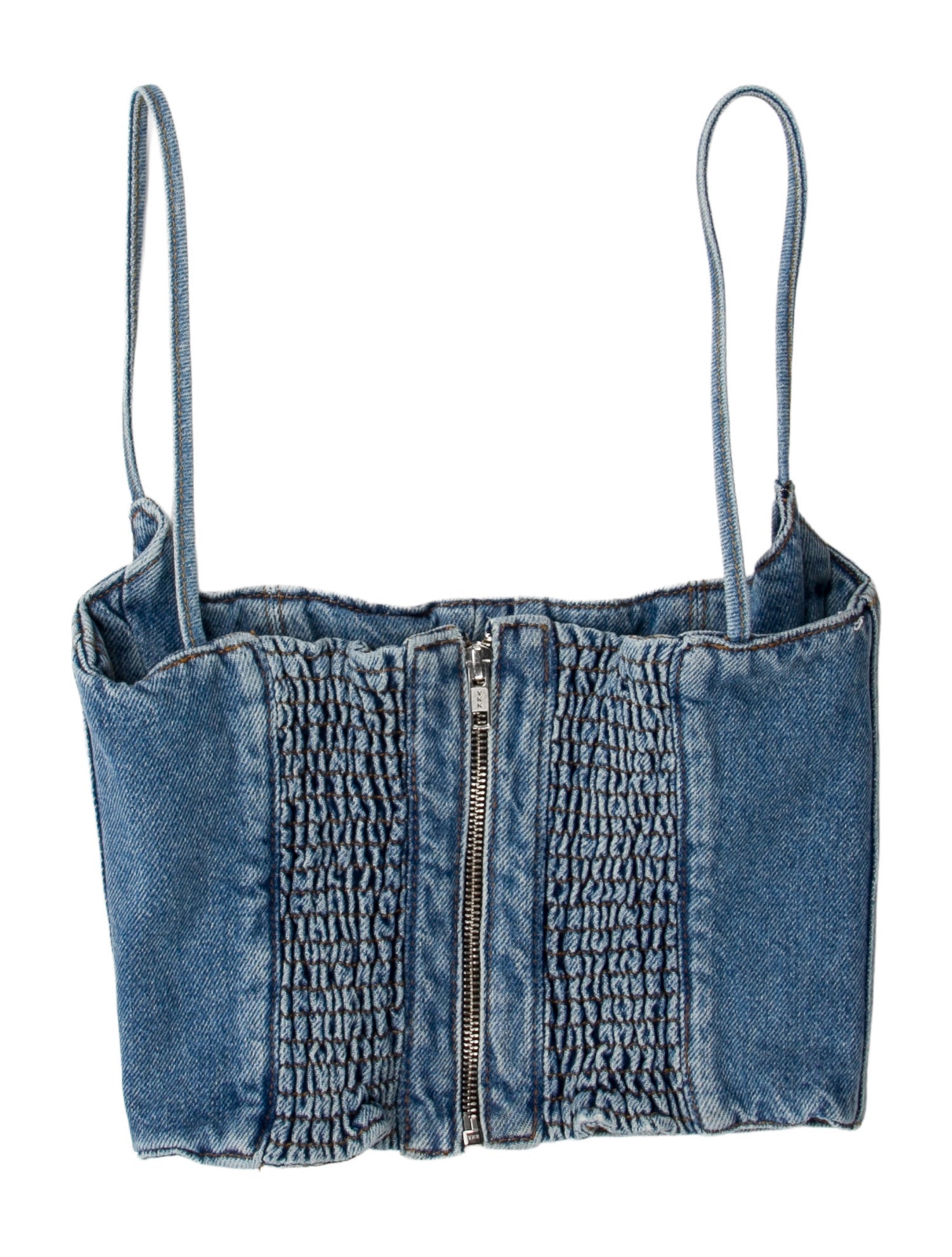 Magda Butrym Square Neckline Sleeveless Crop Top w/ Tags