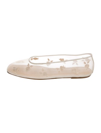 Magda Butrym Mesh Ballet Flats