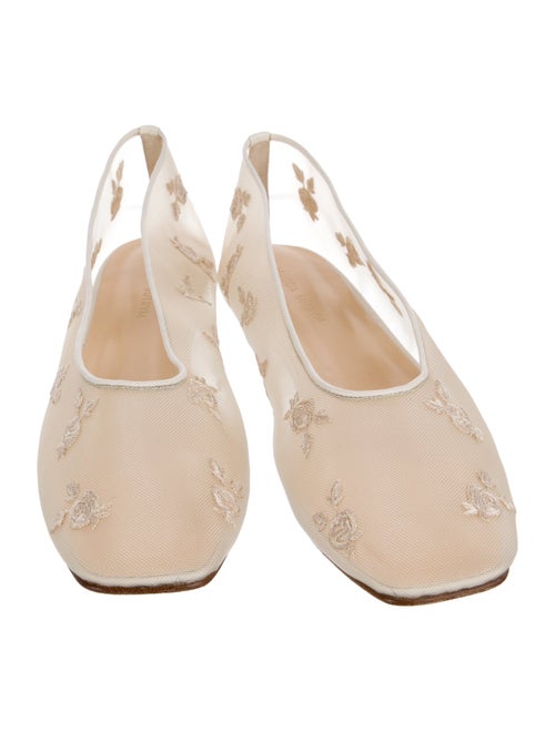 Magda Butrym Mesh Ballet Flats