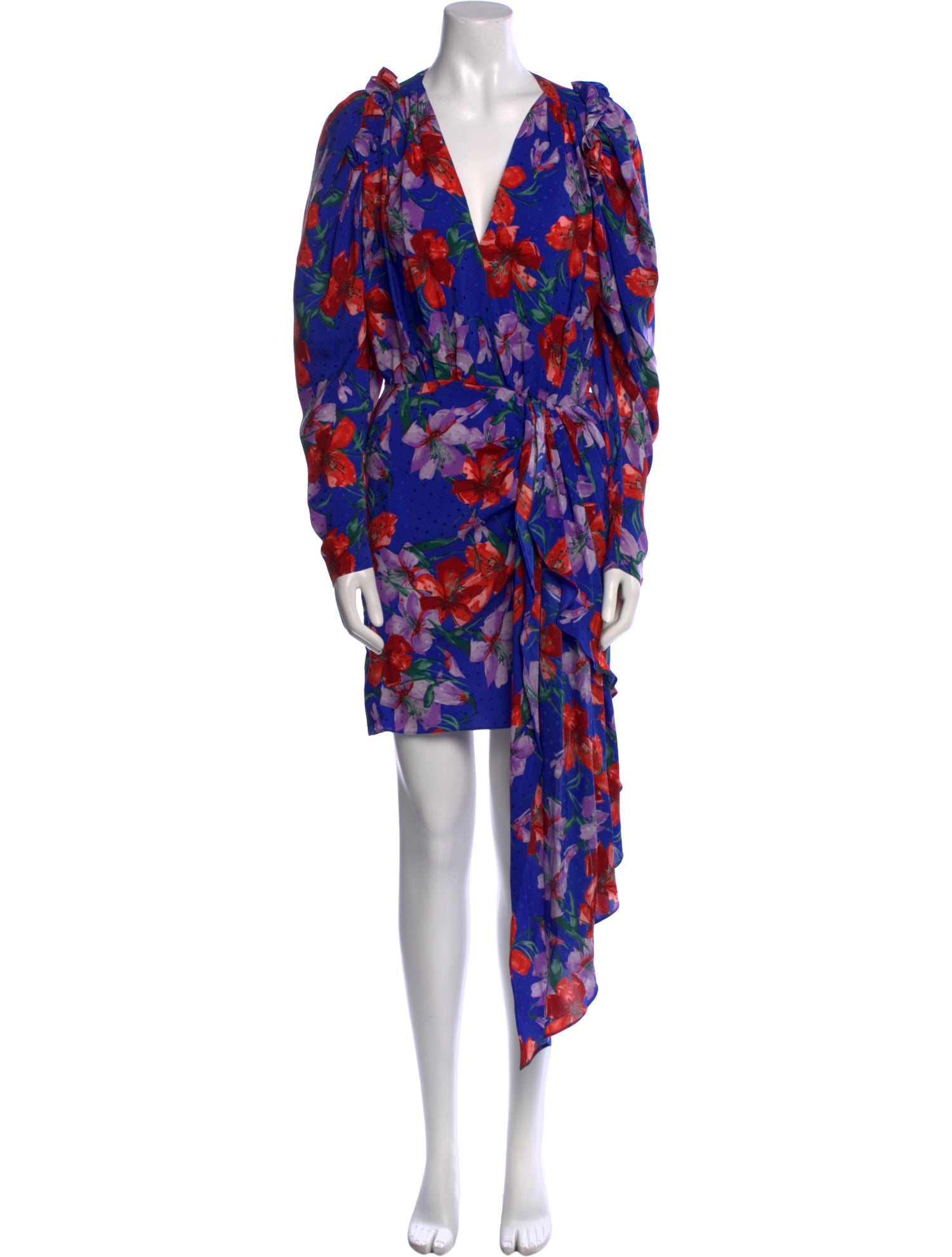 Magda Butrym Silk Mini Dress