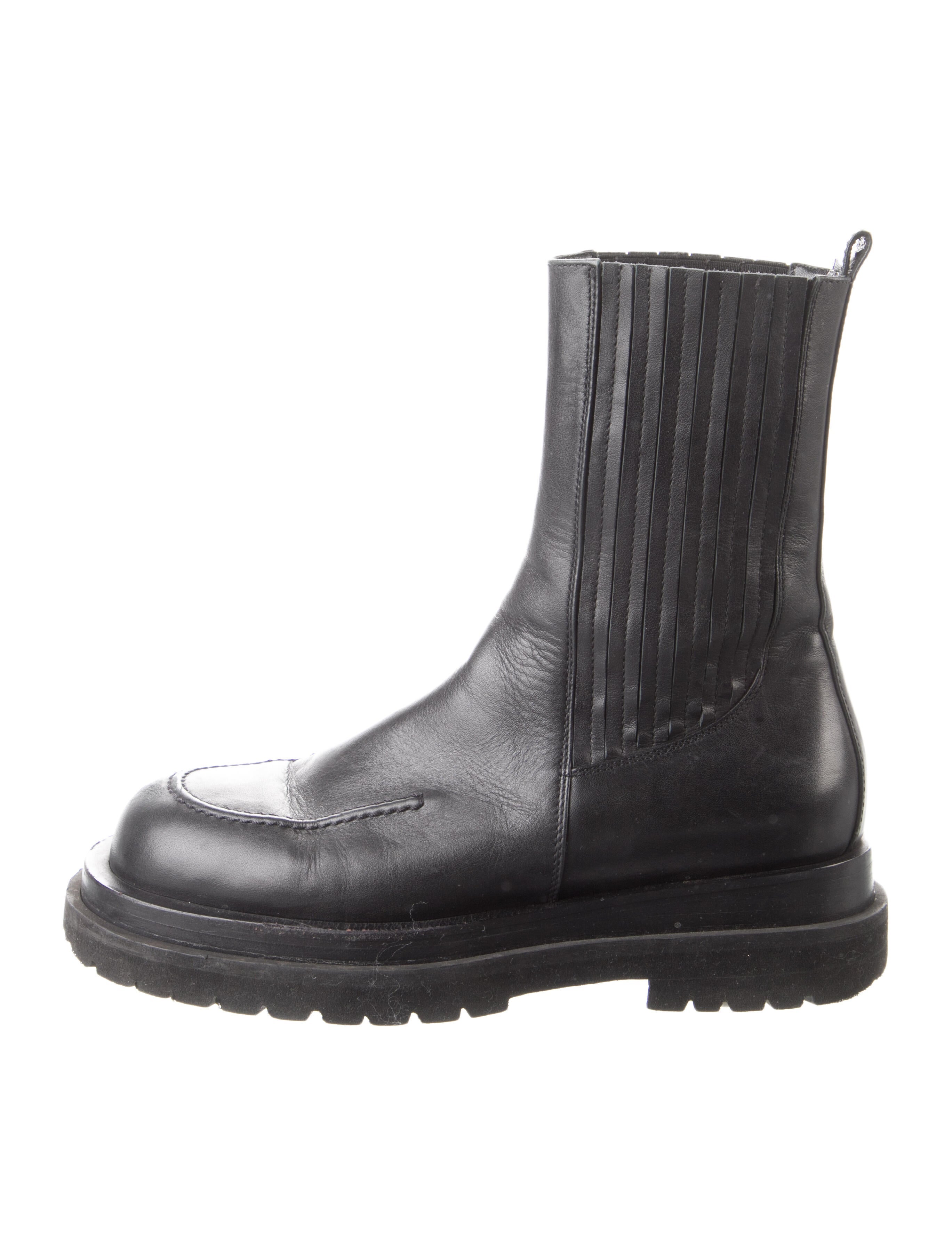 Magda Butrym Leather Chelsea Boots