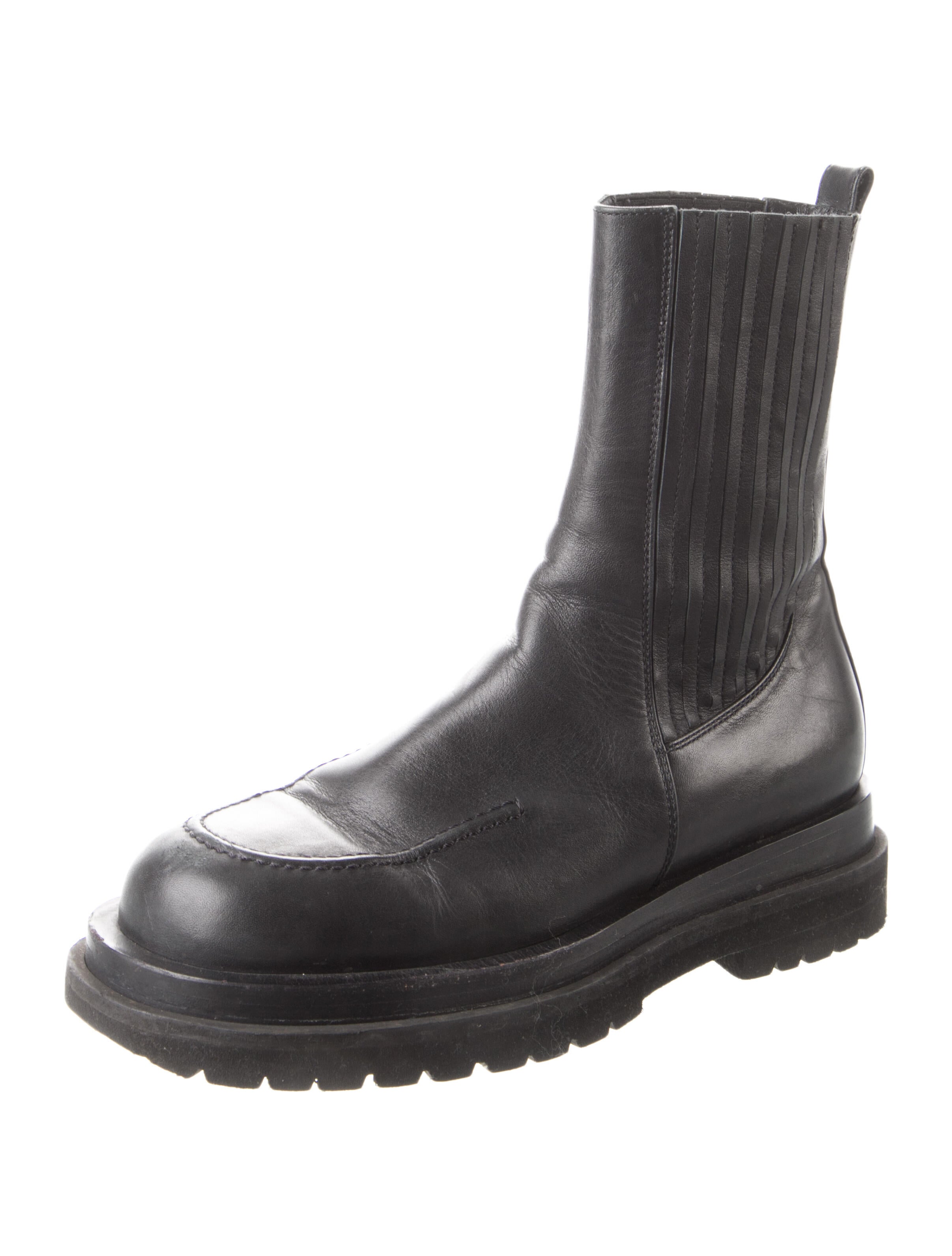 Magda Butrym Leather Chelsea Boots