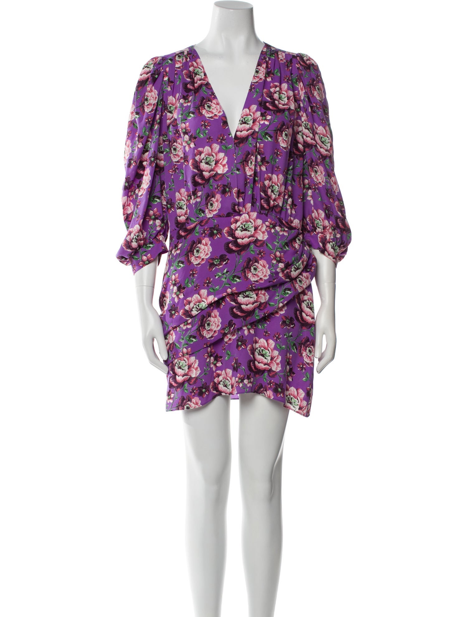 Magda Butrym Silk Mini Dress