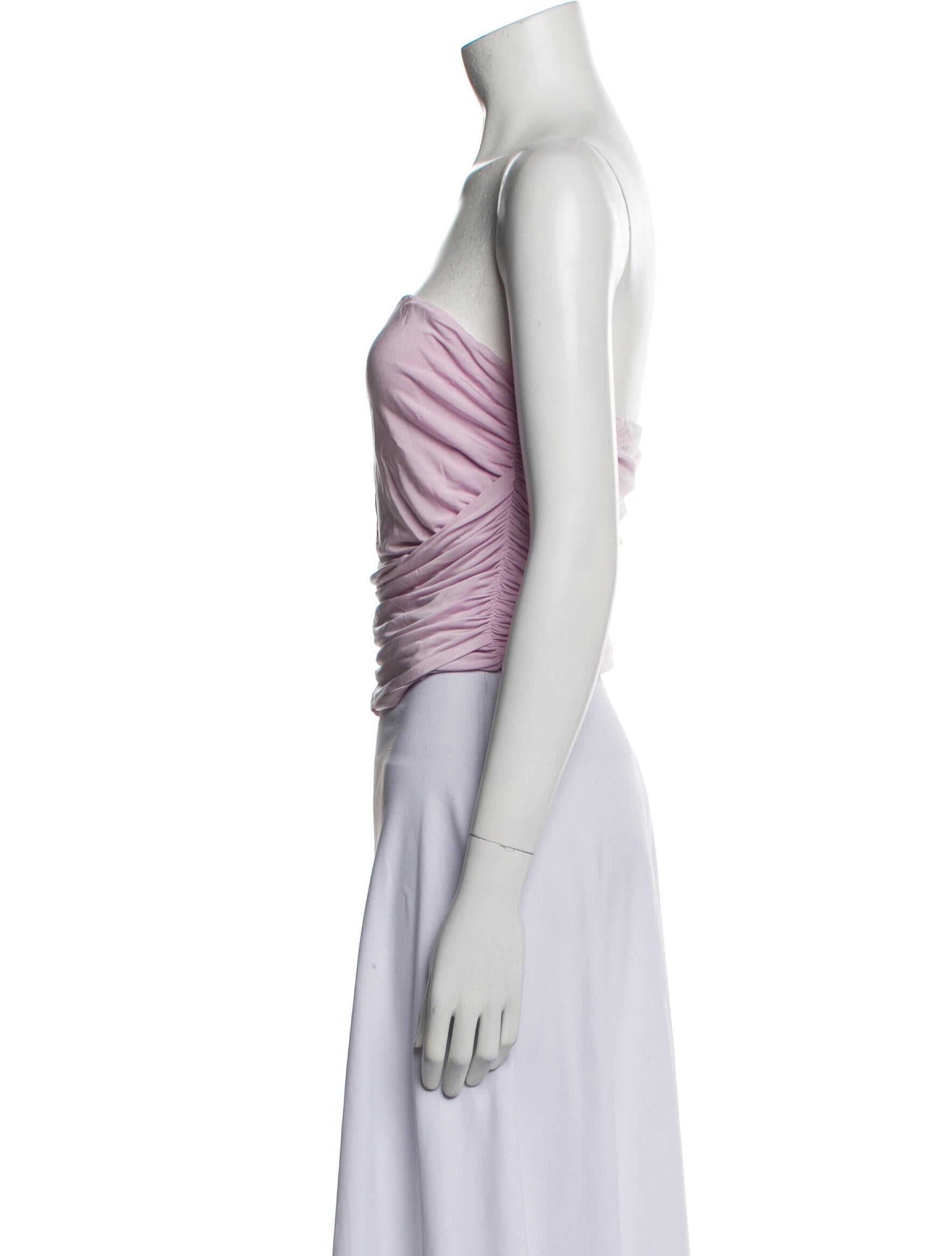 Magda Butrym Strapless Crop Top w/ Tags