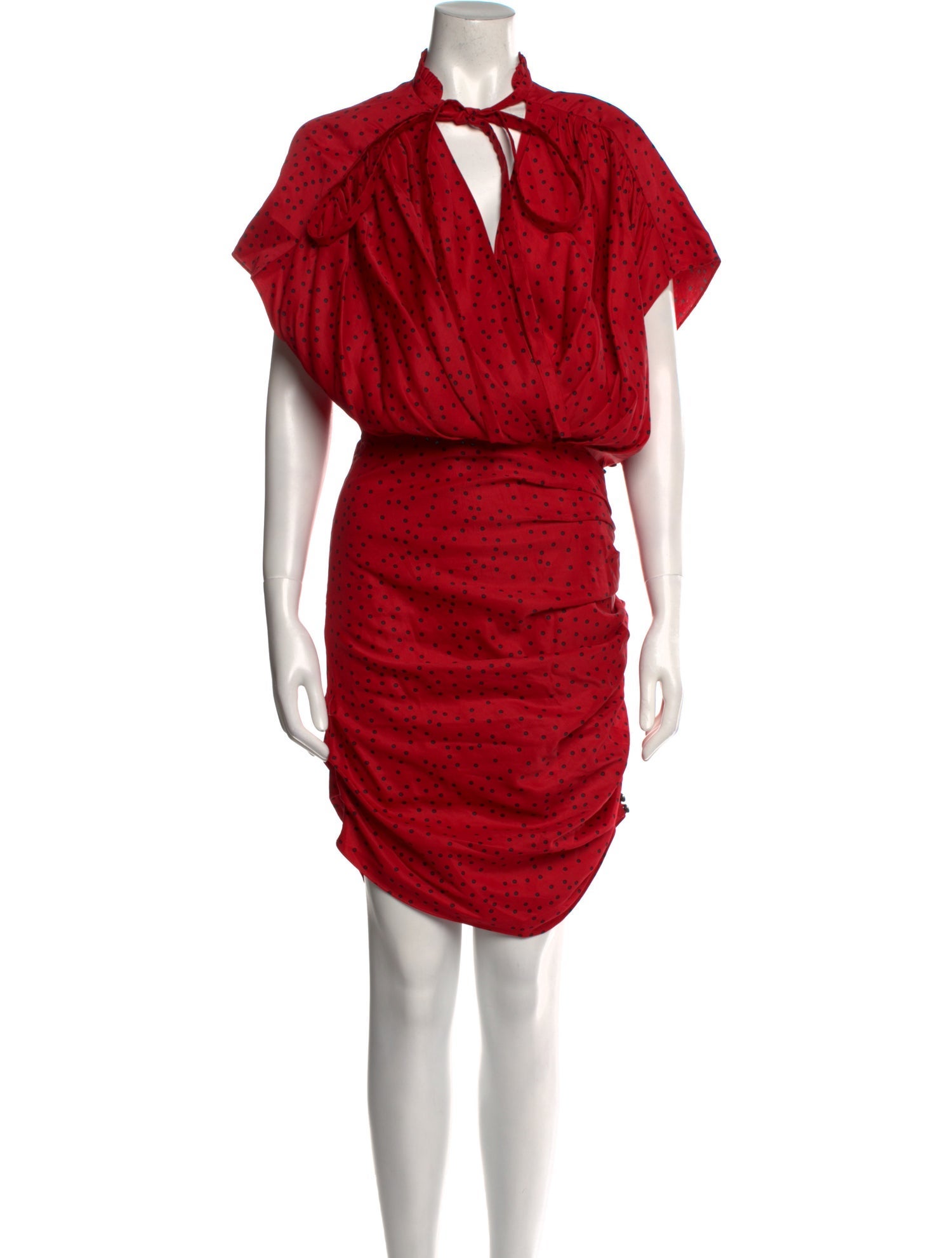 Magda Butrym Linen Knee-Length Dress