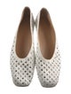 Magda Butrym Suede Crystal Embellishments Flats