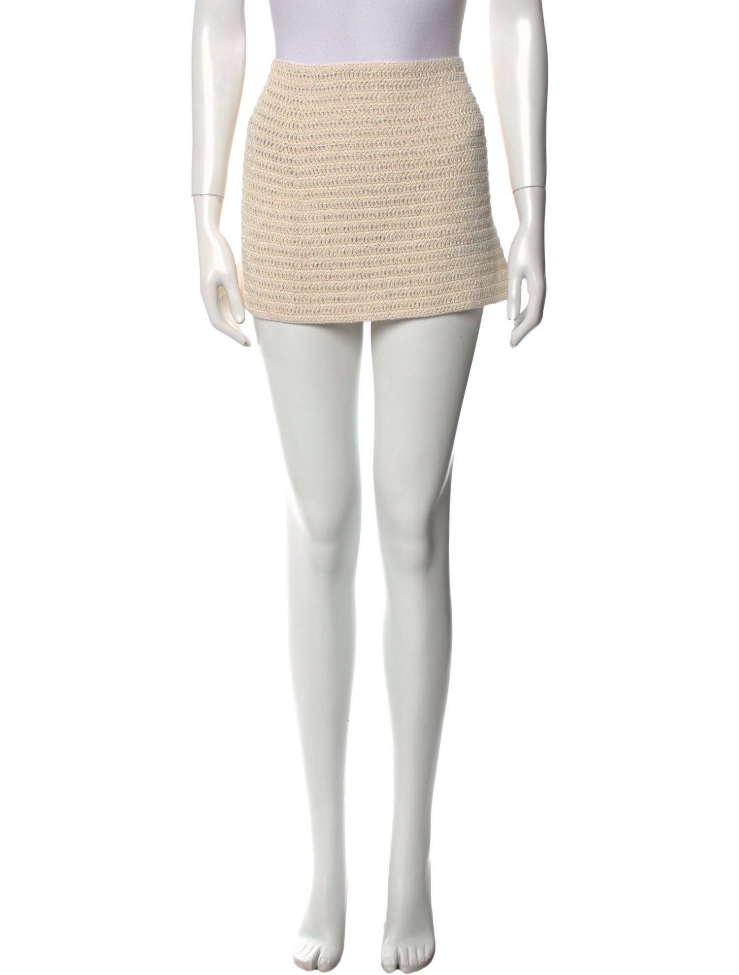 Magda Butrym Linen Mini Skirt