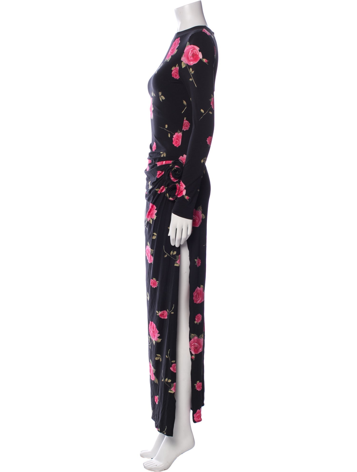 Magda Butrym Floral Print Long Dress