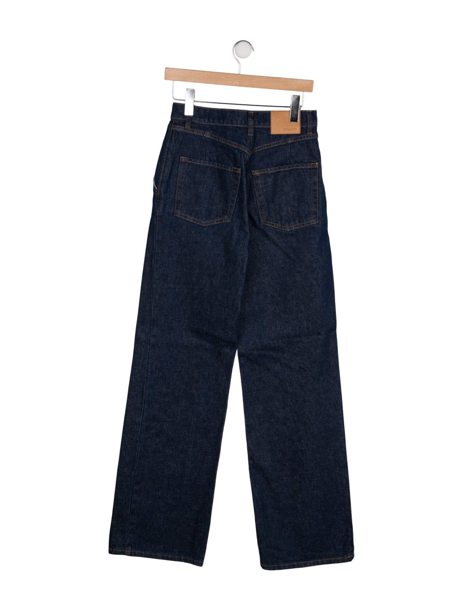 Magda Butrym High-Rise Wide Leg Jeans